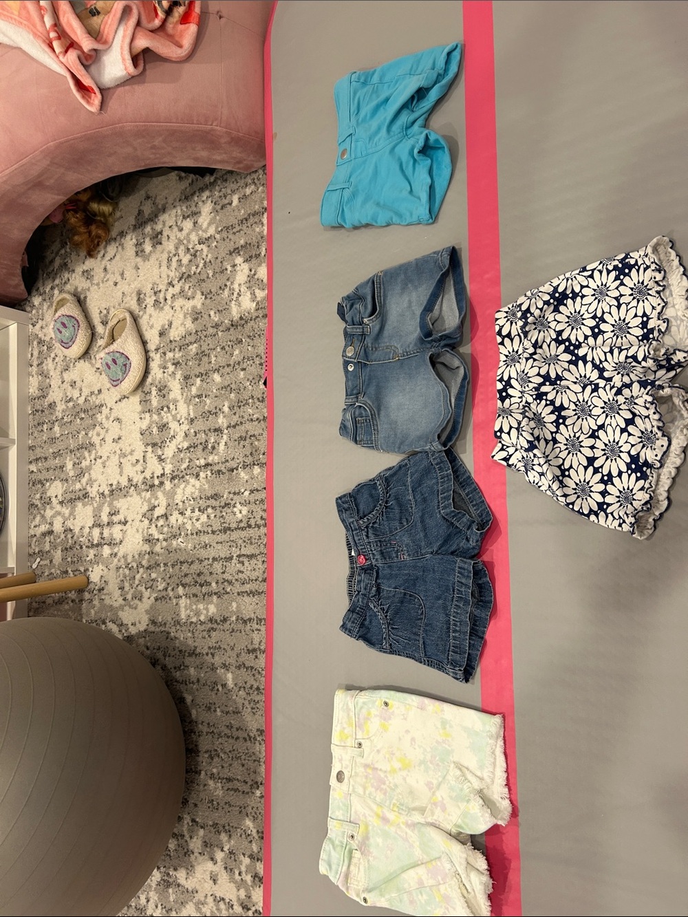 Girls Blue Denim Shorts - Kids Bottoms Jeans